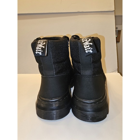 Dr. Martens Black Combat Boots Tall Lace-Up Size Women's 7 - Picture 6 of 12